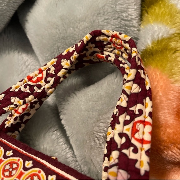 Vera Bradley burgundy medallion 2006 retired pattern small purse - Picture 4 of 11